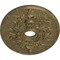 Ekena Millwork Alexa Medallion (Canopies up to 5 5/8"), 30 3/4"W x 21 1/4"H x 3 7/8"ID x 1 5/8"P, Mississippi Mud CM21X30ALMMC - alternate 5